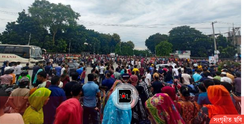নীলফামারীতে শ্রমিক-আইনশৃঙ্খলা বাহিনীর সংঘর্ষে নিহত ১, আহত ৮